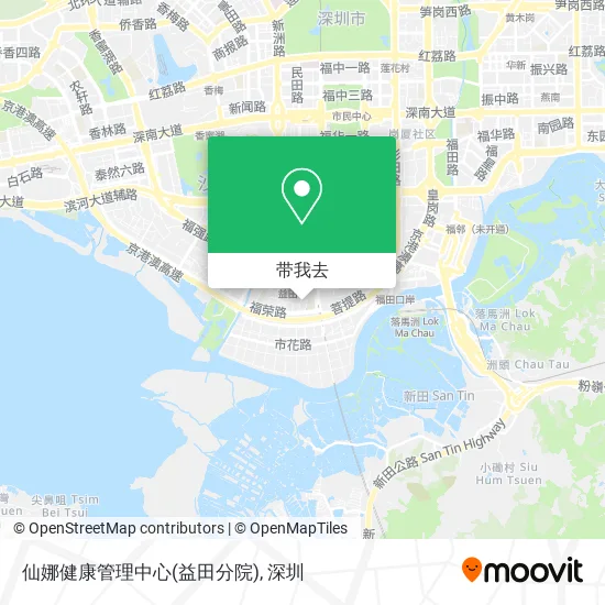 仙娜健康管理中心(益田分院)地图