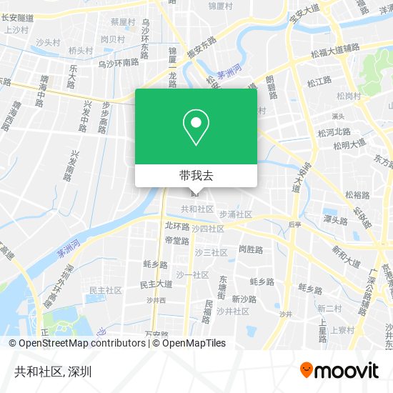 共和社区地图