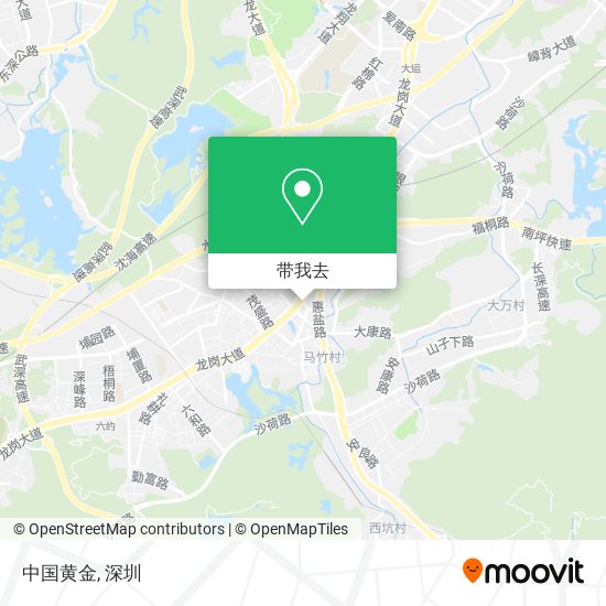 中国黄金地图