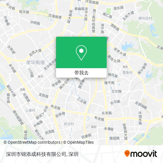 深圳市锦添成科技有限公司地图