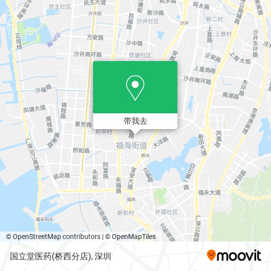 国立堂医药(桥西分店)地图