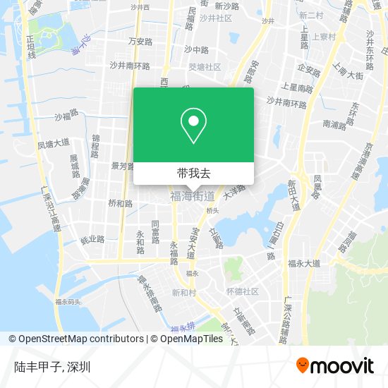 陆丰甲子地图
