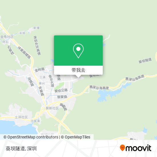 葵坝隧道地图