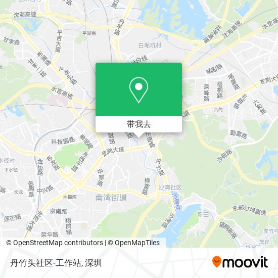 丹竹头社区-工作站地图
