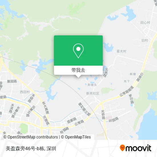 美盈森旁46号-b栋地图