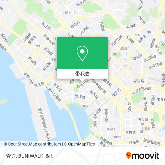 壹方城UNIWALK地图