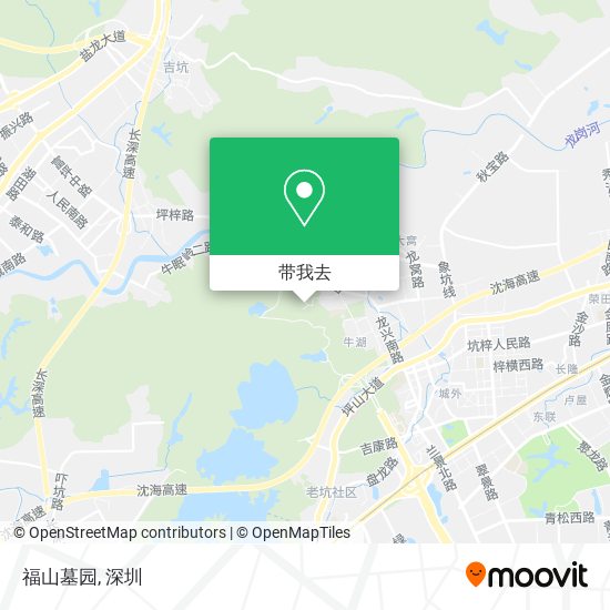 福山墓园地图