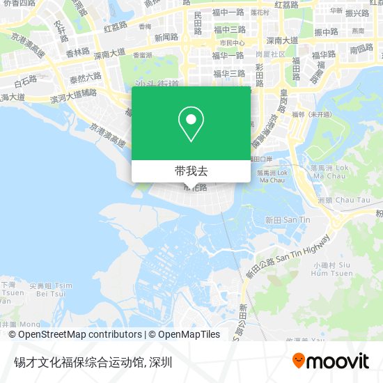 锡才文化福保综合运动馆地图