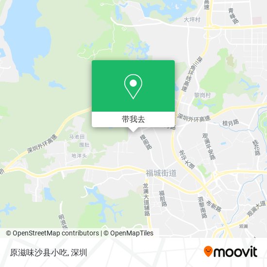 原滋味沙县小吃地图
