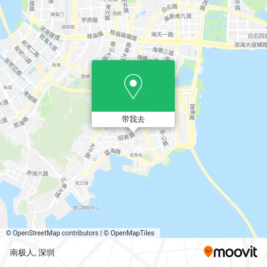 南极人地图