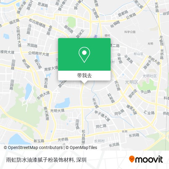 雨虹防水油漆腻子粉装饰材料地图