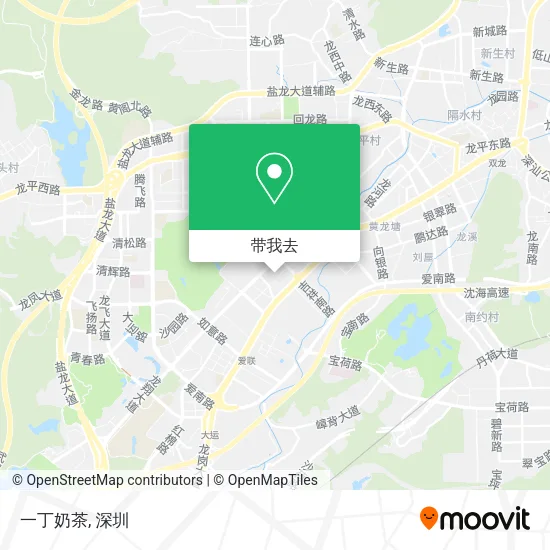 一丁奶茶地图