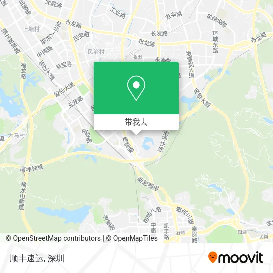 顺丰速运地图