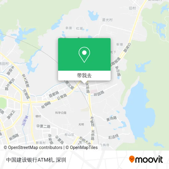 中国建设银行ATM机地图