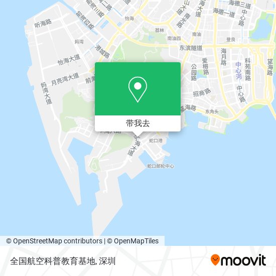 全国航空科普教育基地地图