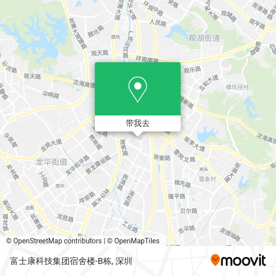 富士康科技集团宿舍楼-B栋地图