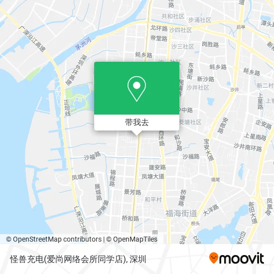 怪兽充电(爱尚网络会所同学店)地图