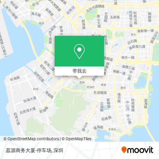 荔源商务大厦-停车场地图