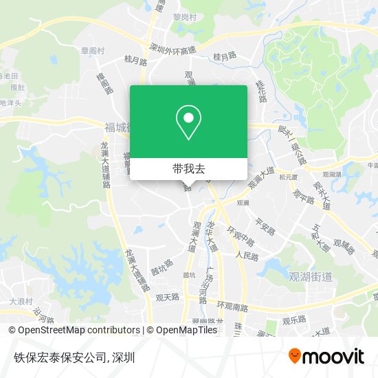 铁保宏泰保安公司地图