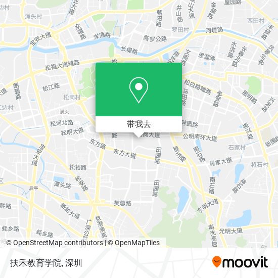 扶禾教育学院地图