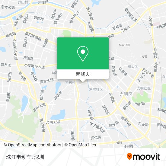珠江电动车地图