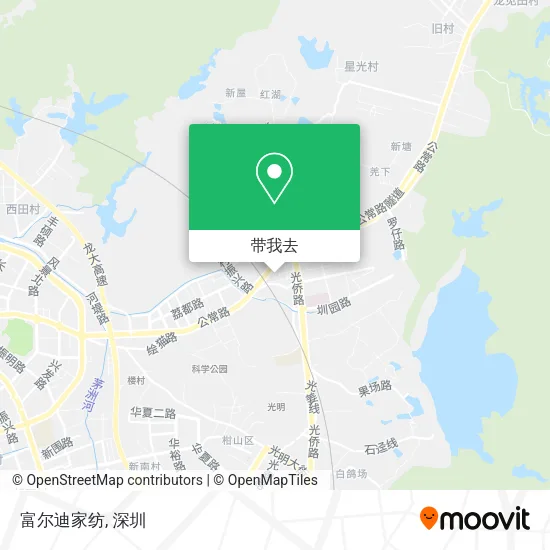 富尔迪家纺地图