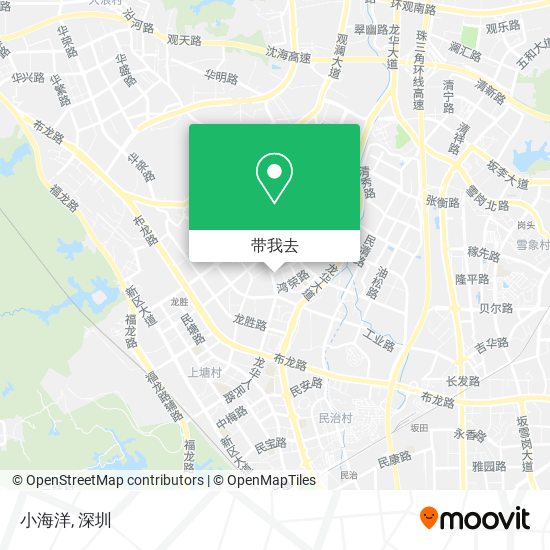 小海洋地图