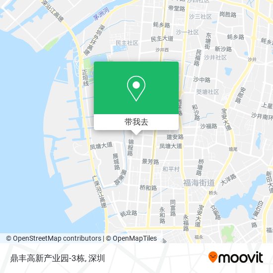 鼎丰高新产业园-3栋地图