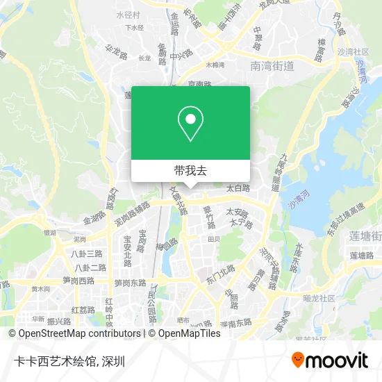 卡卡西艺术绘馆地图