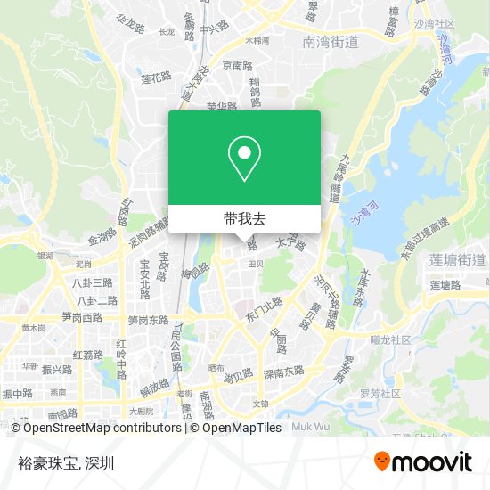 裕豪珠宝地图