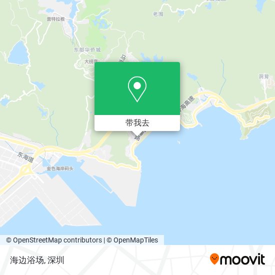海边浴场地图