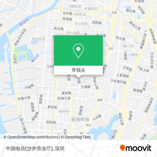 中国电信(沙井营业厅)地图