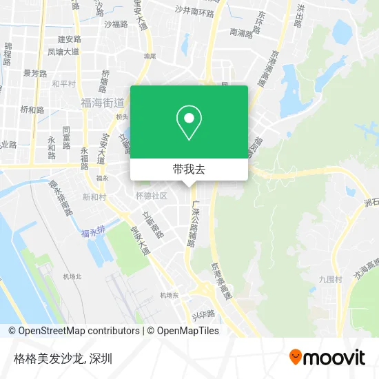 格格美发沙龙地图
