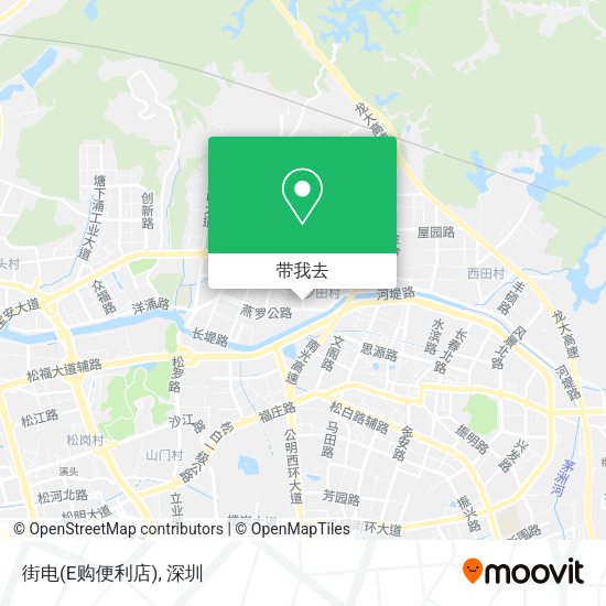 街电(E购便利店)地图