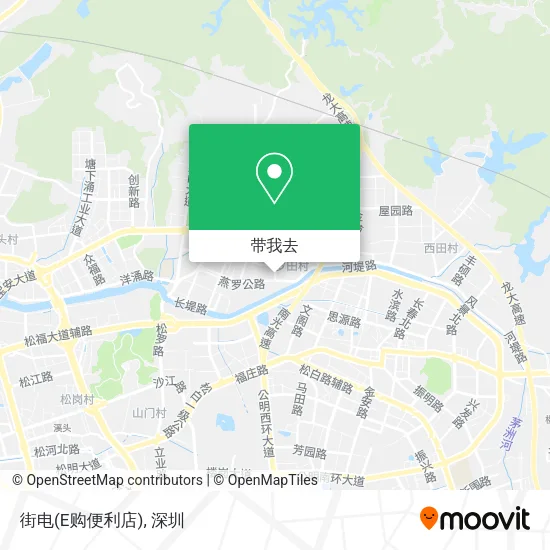 街电(E购便利店)地图