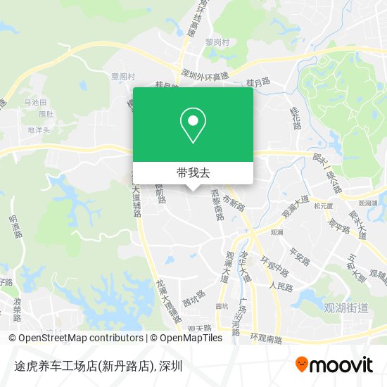 途虎养车工场店(新丹路店)地图