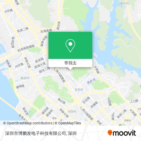 深圳市博鹏发电子科技有限公司地图
