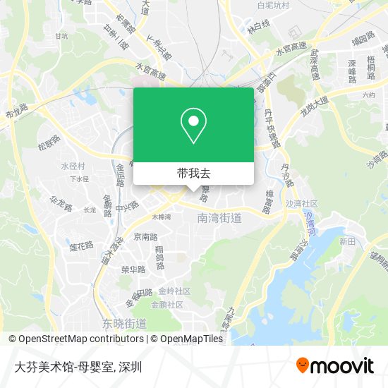 大芬美术馆-母婴室地图