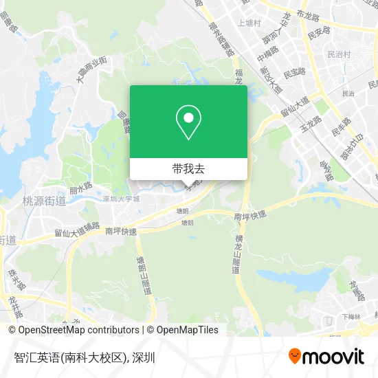 智汇英语(南科大校区)地图