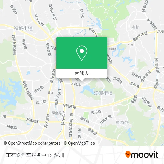 车有途汽车服务中心地图