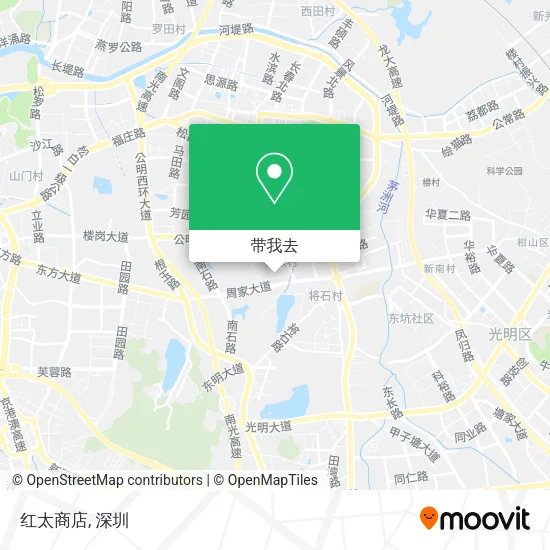 红太商店地图