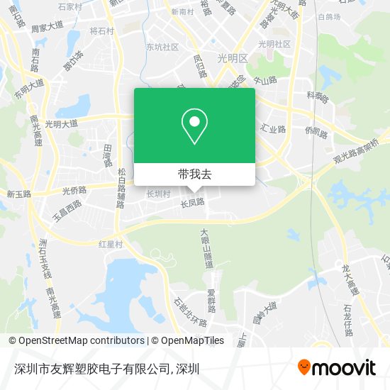 深圳市友辉塑胶电子有限公司地图
