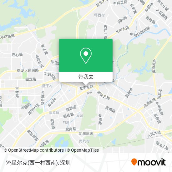鸿星尔克(西一村西南)地图