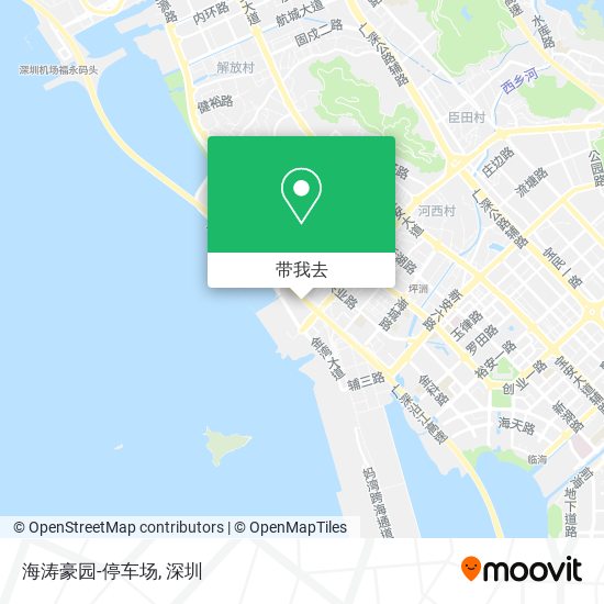 海涛豪园-停车场地图