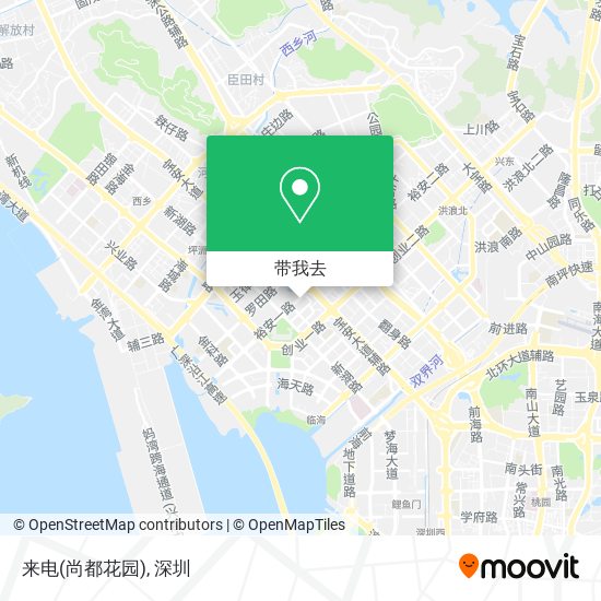来电(尚都花园)地图