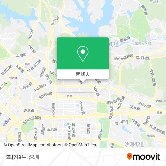 驾校招生地图