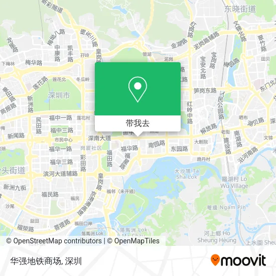 华强地铁商场地图