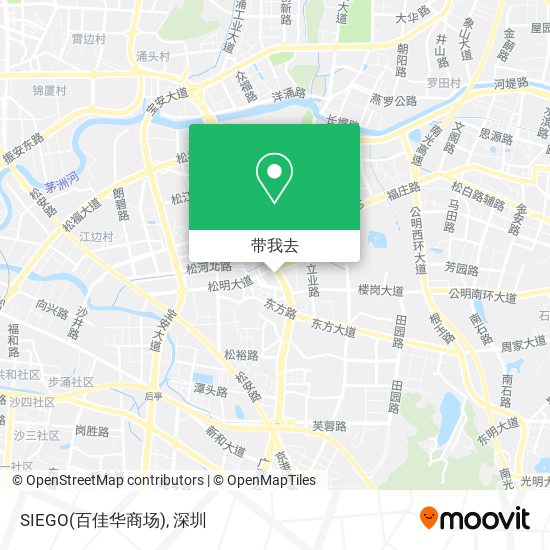 SIEGO(百佳华商场)地图