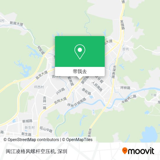 闽江凌格风螺杆空压机地图