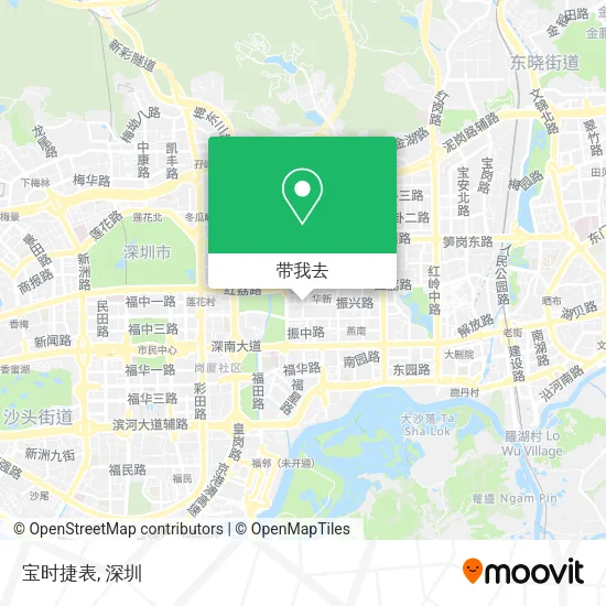 宝时捷表地图